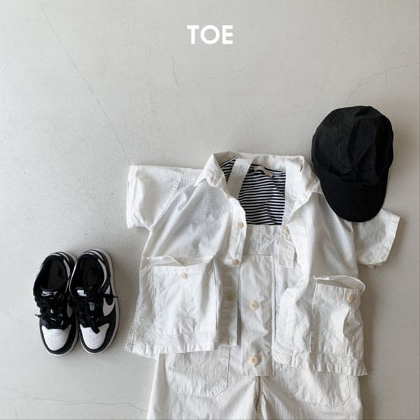 TOE - Korean Children Fashion - #Kfashion4kids - Popo Shirts Jacket - 4