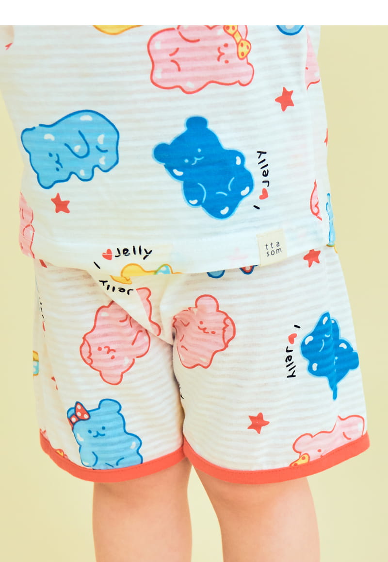 TTASOM - Korean Children Fashion - #Kfashion4kids - Star Bear Jelly Easywear - 2
