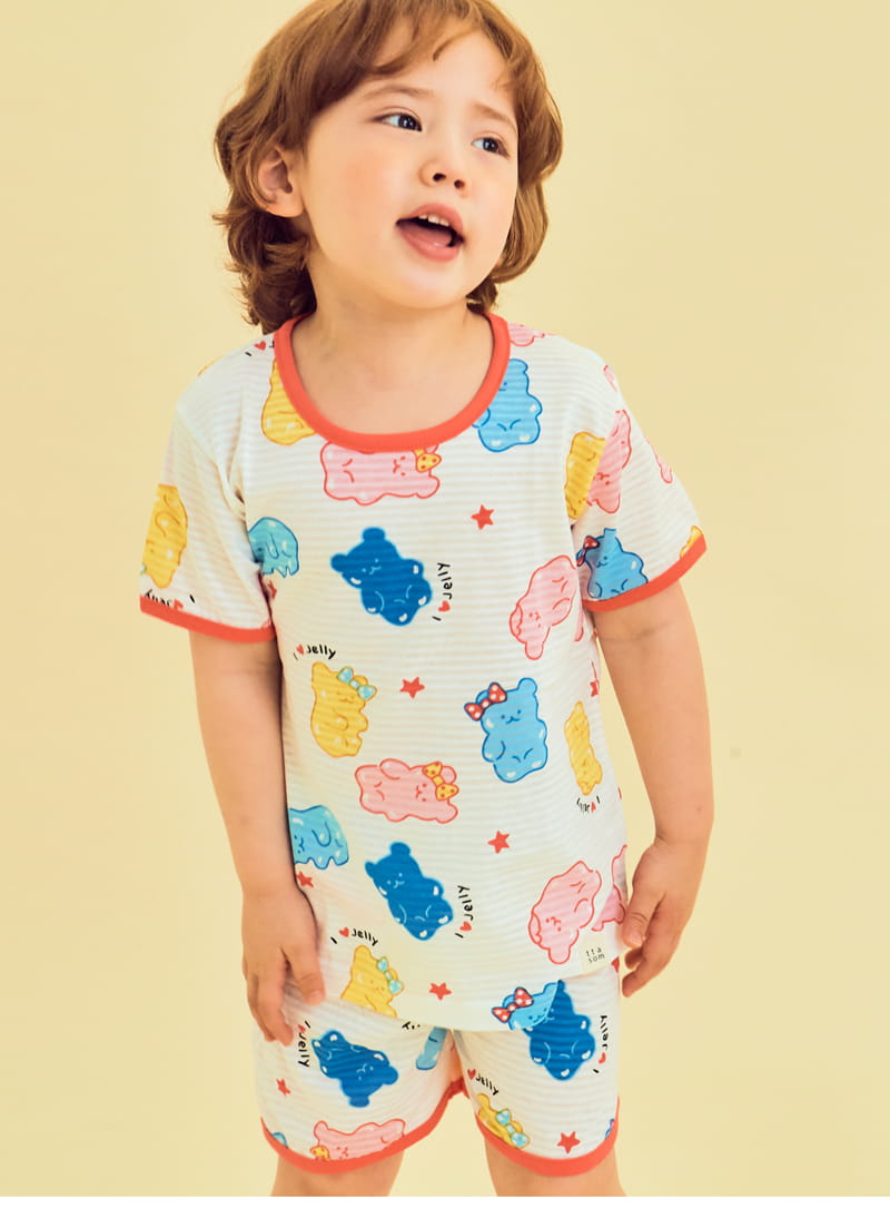 TTASOM - Korean Children Fashion - #Kfashion4kids - Star Bear Jelly Easywear - 3