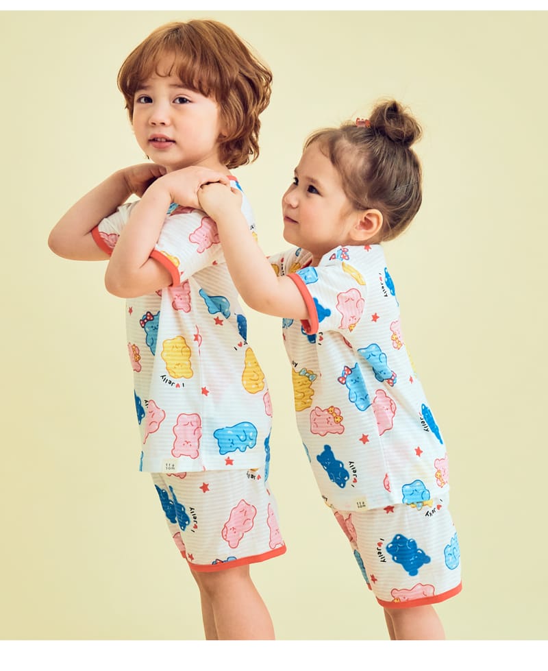 TTASOM - Korean Children Fashion - #Kfashion4kids - Star Bear Jelly Easywear - 4