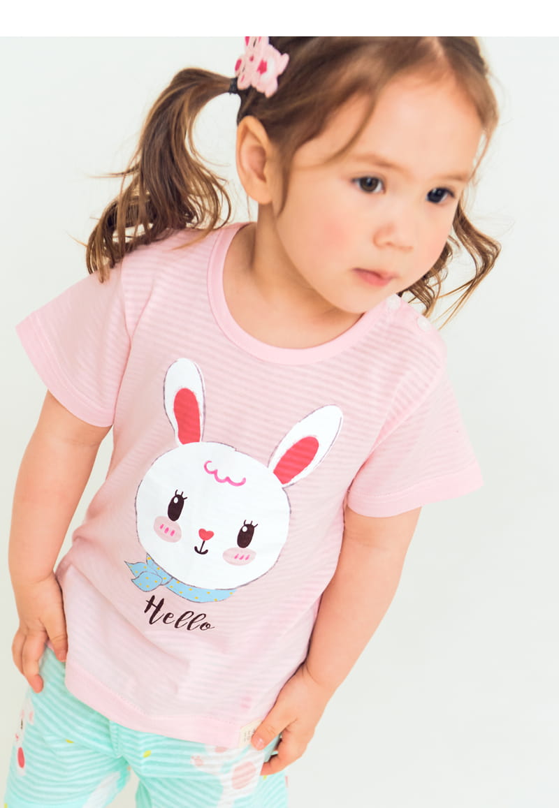 TTASOM - Korean Children Fashion - #Kfashion4kids - Scaf Bunny Easywear - 2