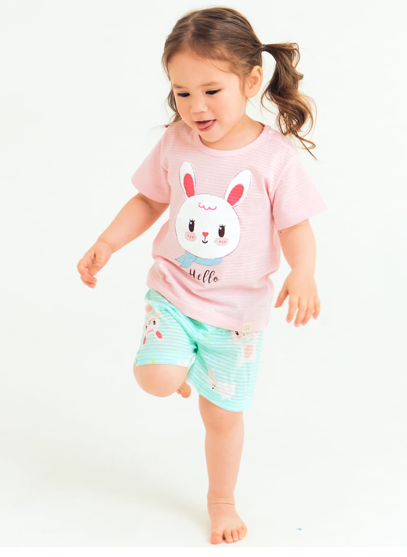 TTASOM - Korean Children Fashion - #Kfashion4kids - Scaf Bunny Easywear - 3