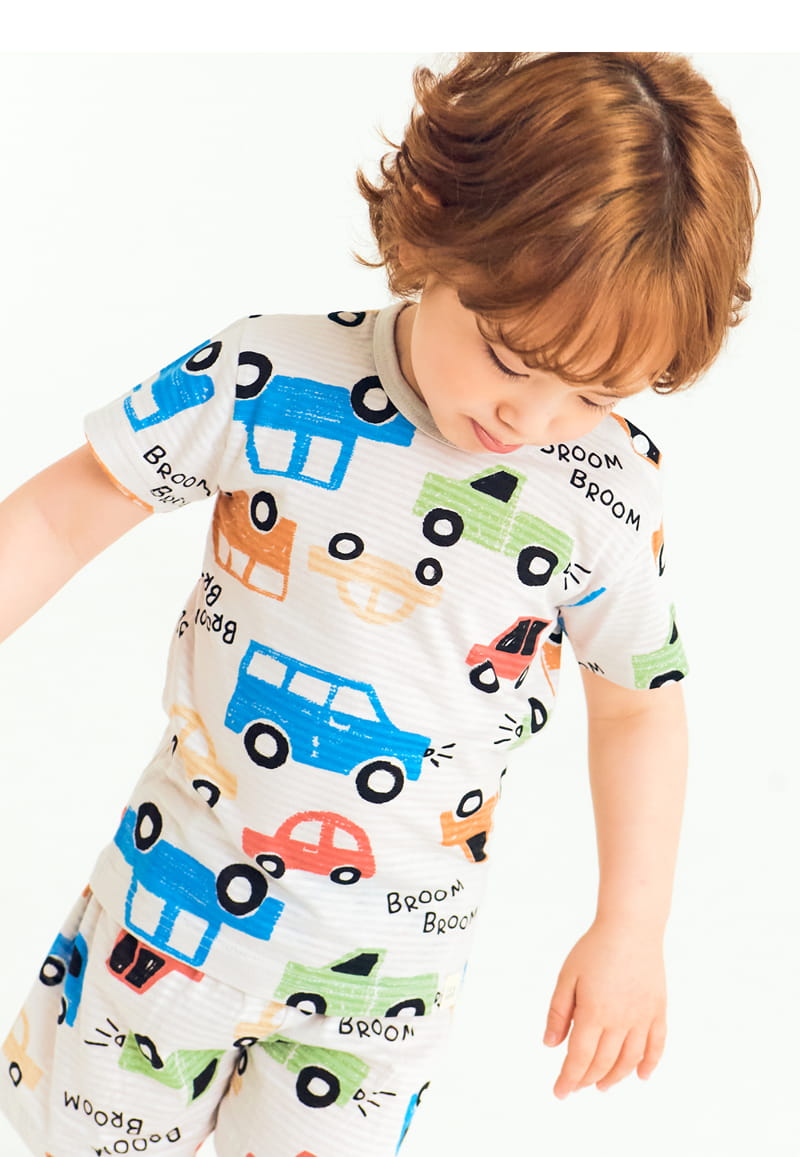 TTASOM - Korean Children Fashion - #Kfashion4kids - Road Car Easywear - 2