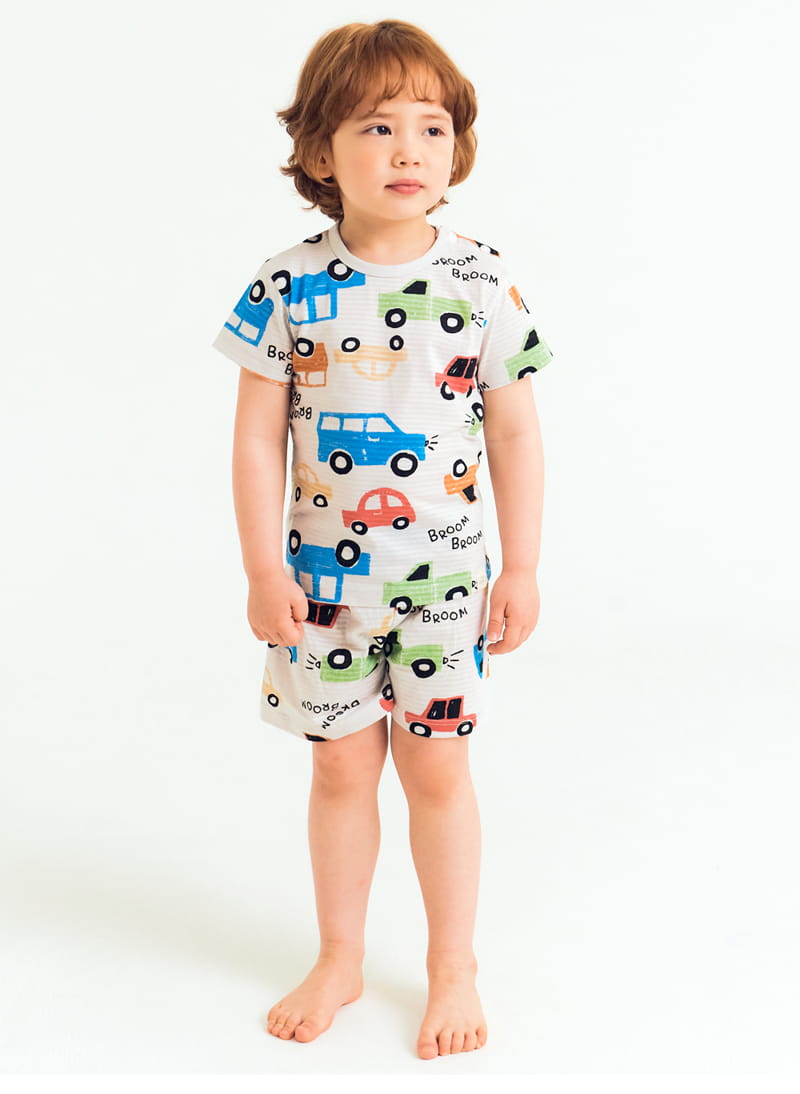 TTASOM - Korean Children Fashion - #Kfashion4kids - Road Car Easywear - 3