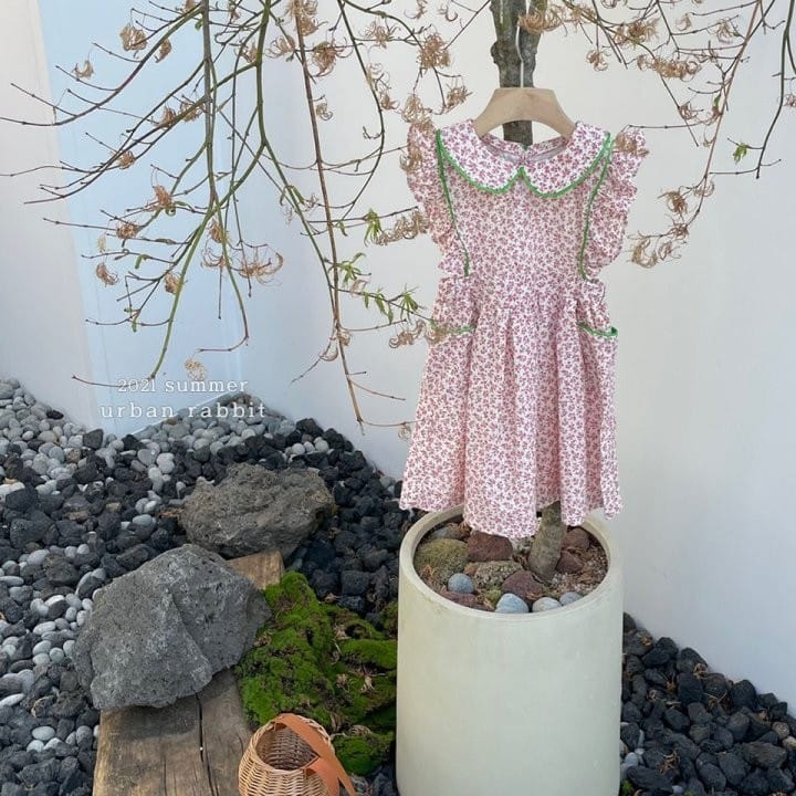 URBAN RABBIT - Korean Children Fashion - #Kfashion4kids - Cherry One-piece