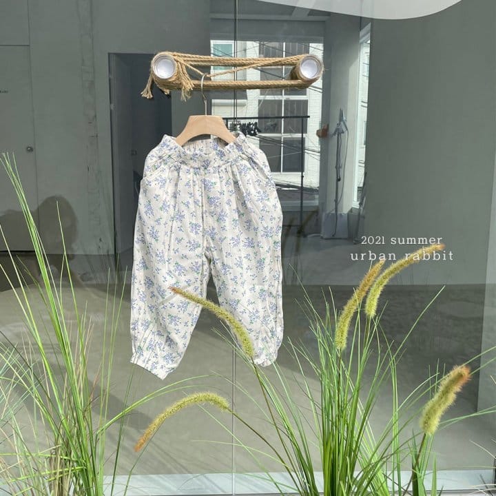 URBAN RABBIT - Korean Children Fashion - #Kfashion4kids - Bouquet Linen Pants - 3