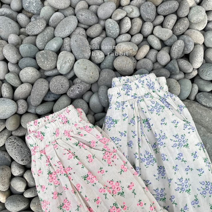 URBAN RABBIT - Korean Children Fashion - #Kfashion4kids - Bouquet Linen Pants - 5