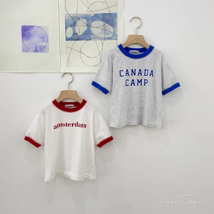 URBAN RABBIT - Korean Children Fashion - #Kfashion4kids - Color Point Tee