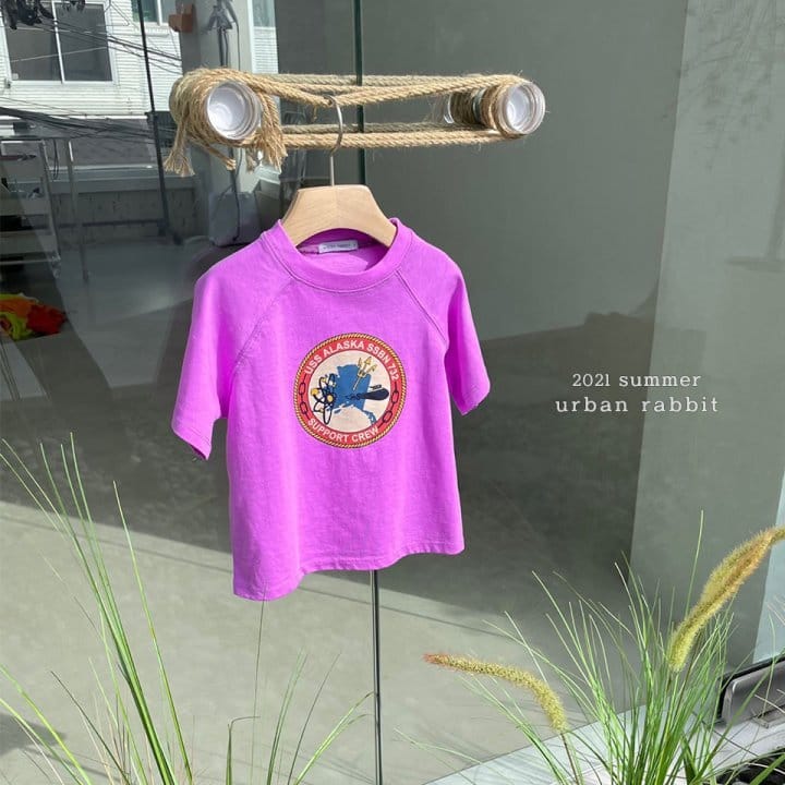 URBAN RABBIT - Korean Children Fashion - #Kfashion4kids - Pigment Raglan Tee - 3