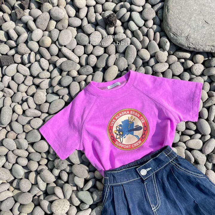 URBAN RABBIT - Korean Children Fashion - #Kfashion4kids - Pigment Raglan Tee - 4