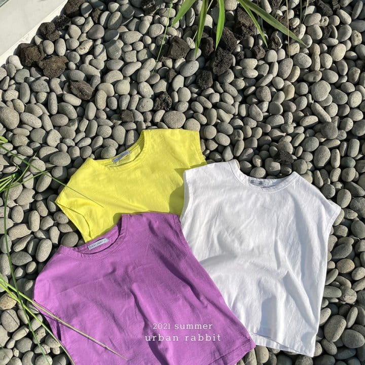 URBAN RABBIT - Korean Children Fashion - #Kfashion4kids - Loose Sleeveless Tee - 2