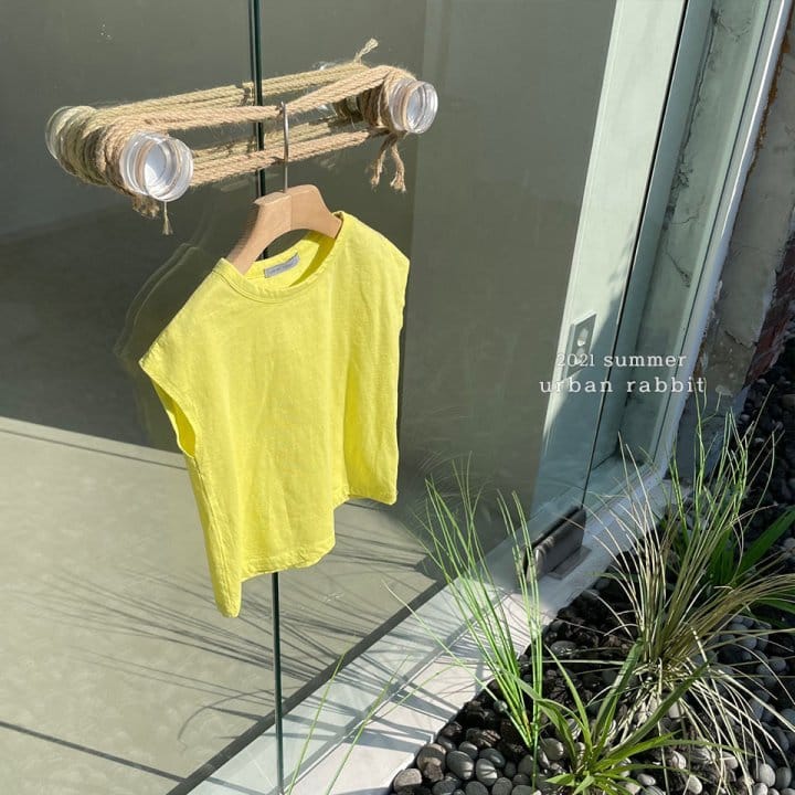 URBAN RABBIT - Korean Children Fashion - #Kfashion4kids - Loose Sleeveless Tee - 4