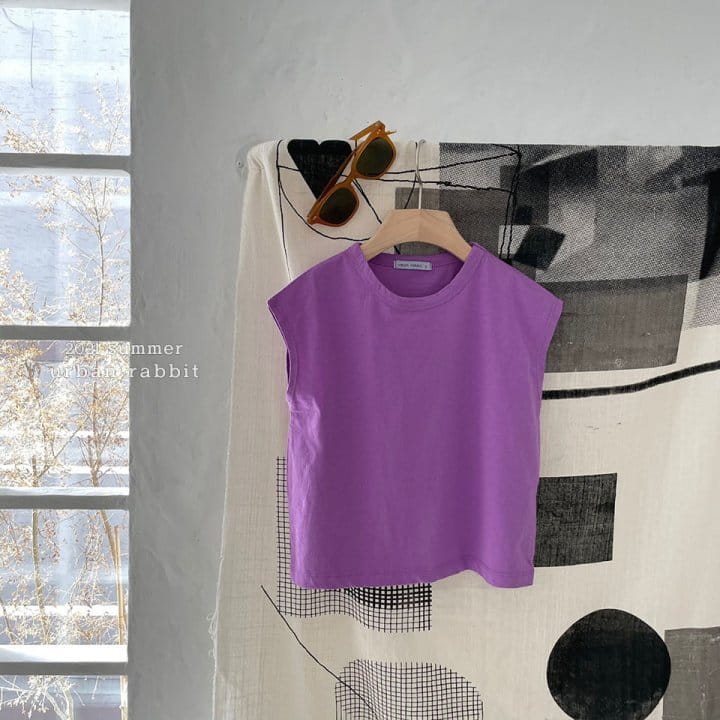 URBAN RABBIT - Korean Children Fashion - #Kfashion4kids - Loose Sleeveless Tee - 5