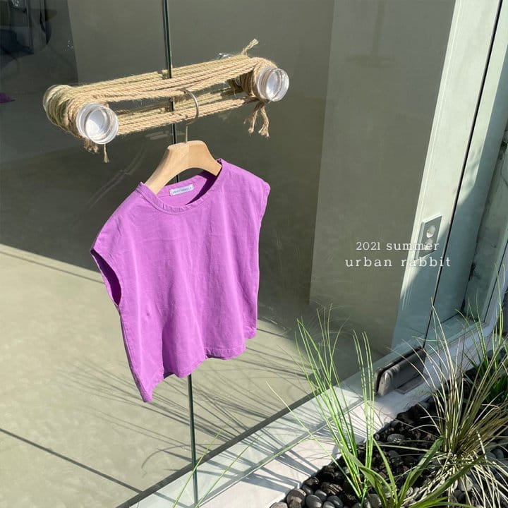 URBAN RABBIT - Korean Children Fashion - #Kfashion4kids - Loose Sleeveless Tee - 6