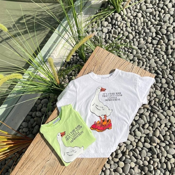 URBAN RABBIT - Korean Children Fashion - #Kfashion4kids - Bird Tee