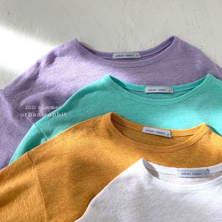 URBAN RABBIT - Korean Children Fashion - #Kfashion4kids - Linen Tee - 2