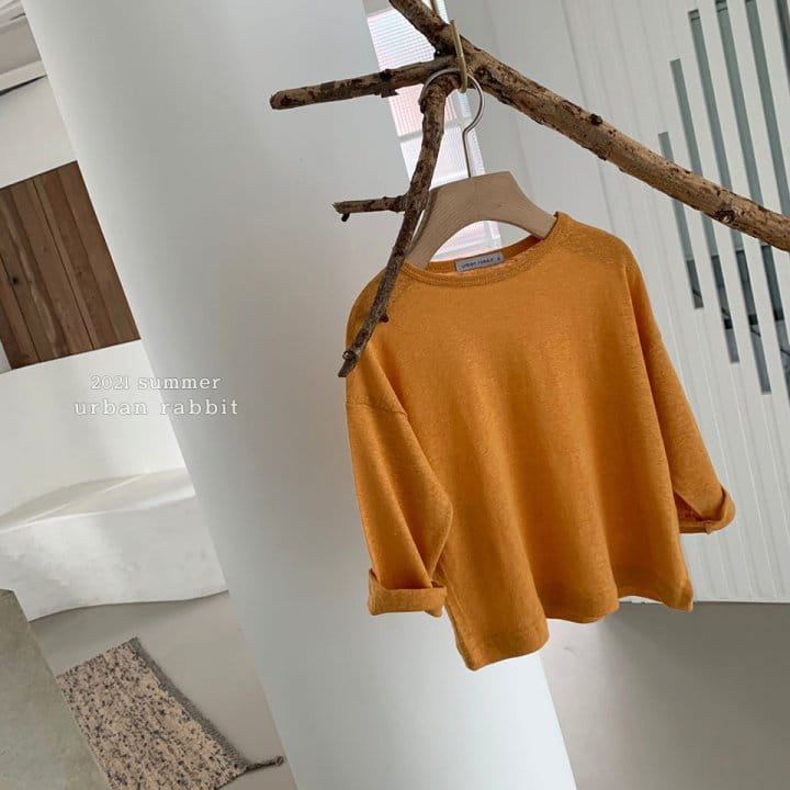 URBAN RABBIT - Korean Children Fashion - #Kfashion4kids - Linen Tee - 6