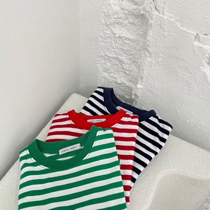 URBAN RABBIT - Korean Children Fashion - #Kfashion4kids - Stripes Tee