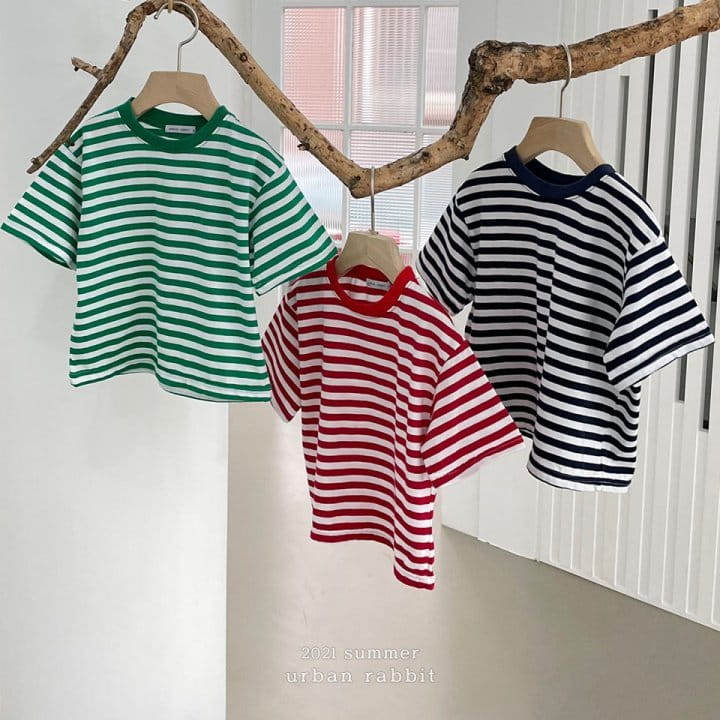 URBAN RABBIT - Korean Children Fashion - #Kfashion4kids - Stripes Tee - 7