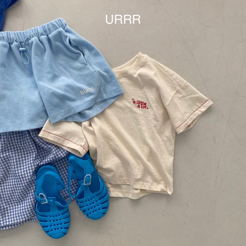 URRR - Korean Children Fashion - #Kfashion4kids - Little Embroidery Tee