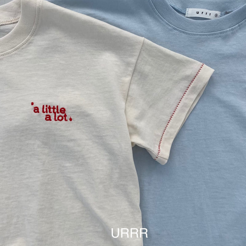 URRR - Korean Children Fashion - #Kfashion4kids - Little Embroidery Tee - 2