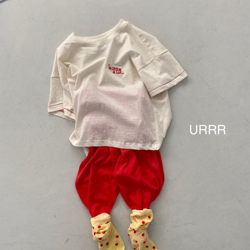 URRR - Korean Children Fashion - #Kfashion4kids - Little Embroidery Tee - 5