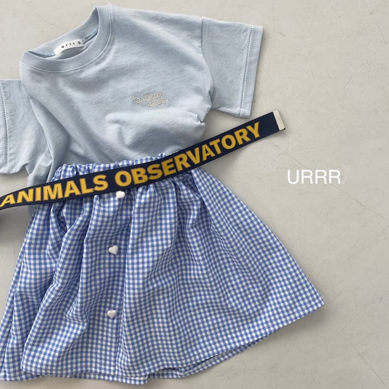 URRR - Korean Children Fashion - #Kfashion4kids - Little Embroidery Tee - 6