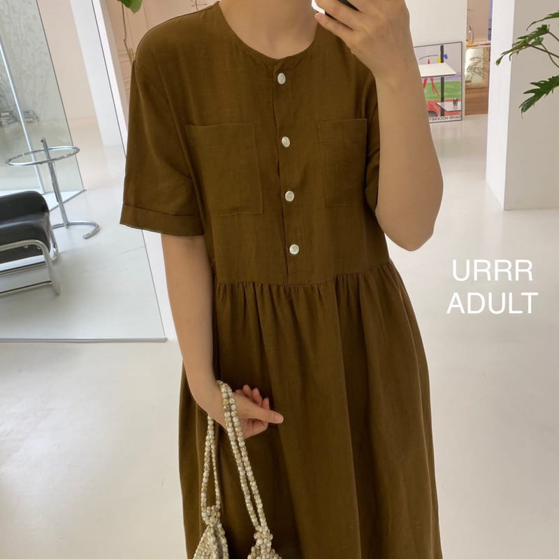URRR - Korean Children Fashion - #Kfashion4kids - Mom Slow Pocket One-piece - 2