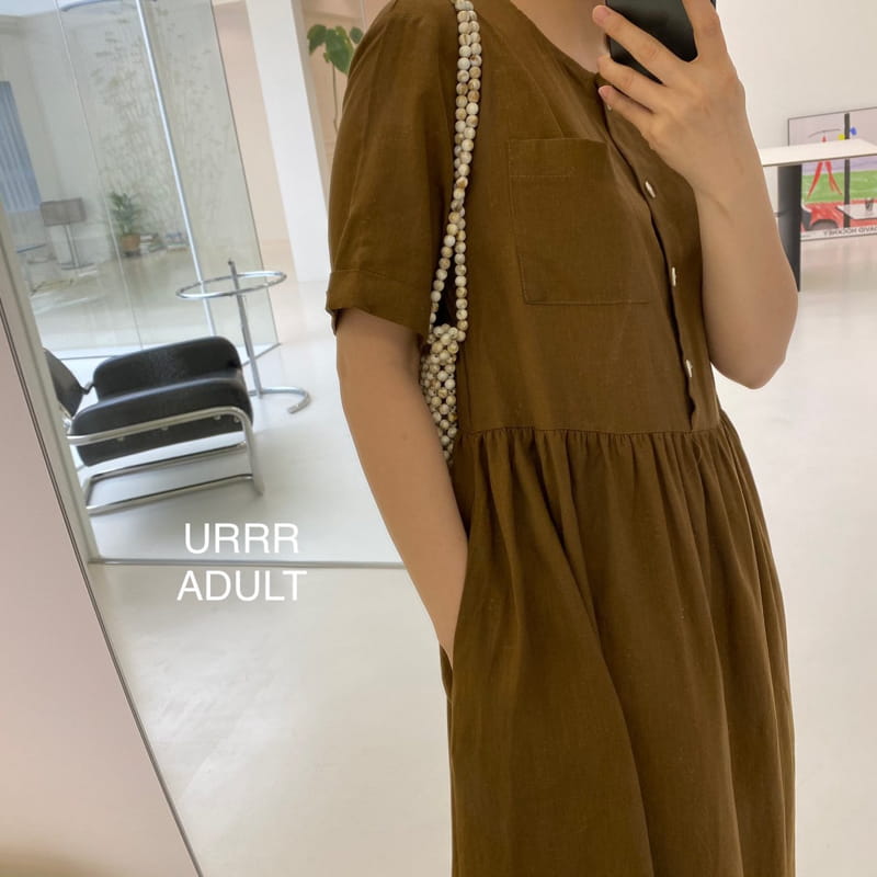 URRR - Korean Children Fashion - #Kfashion4kids - Mom Slow Pocket One-piece - 3