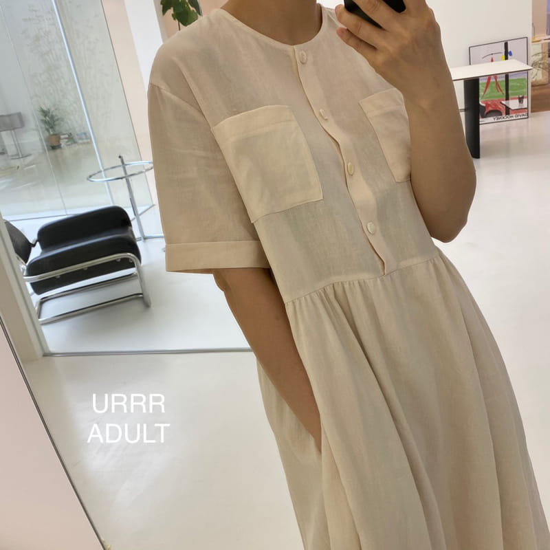 URRR - Korean Children Fashion - #Kfashion4kids - Mom Slow Pocket One-piece - 4