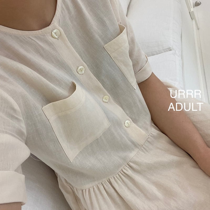 URRR - Korean Children Fashion - #Kfashion4kids - Mom Slow Pocket One-piece - 5