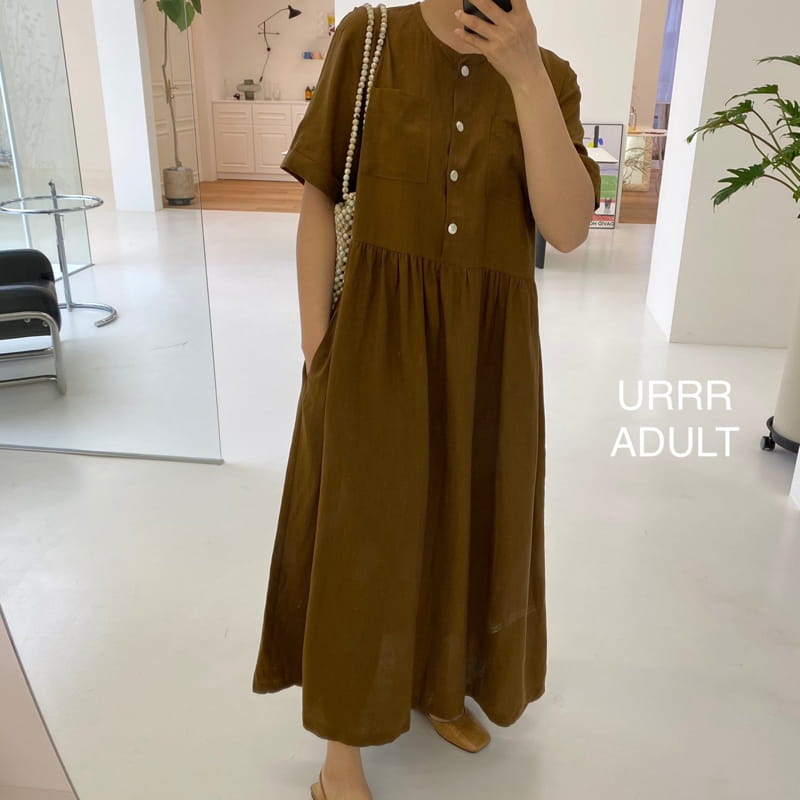URRR - Korean Children Fashion - #Kfashion4kids - Mom Slow Pocket One-piece - 6