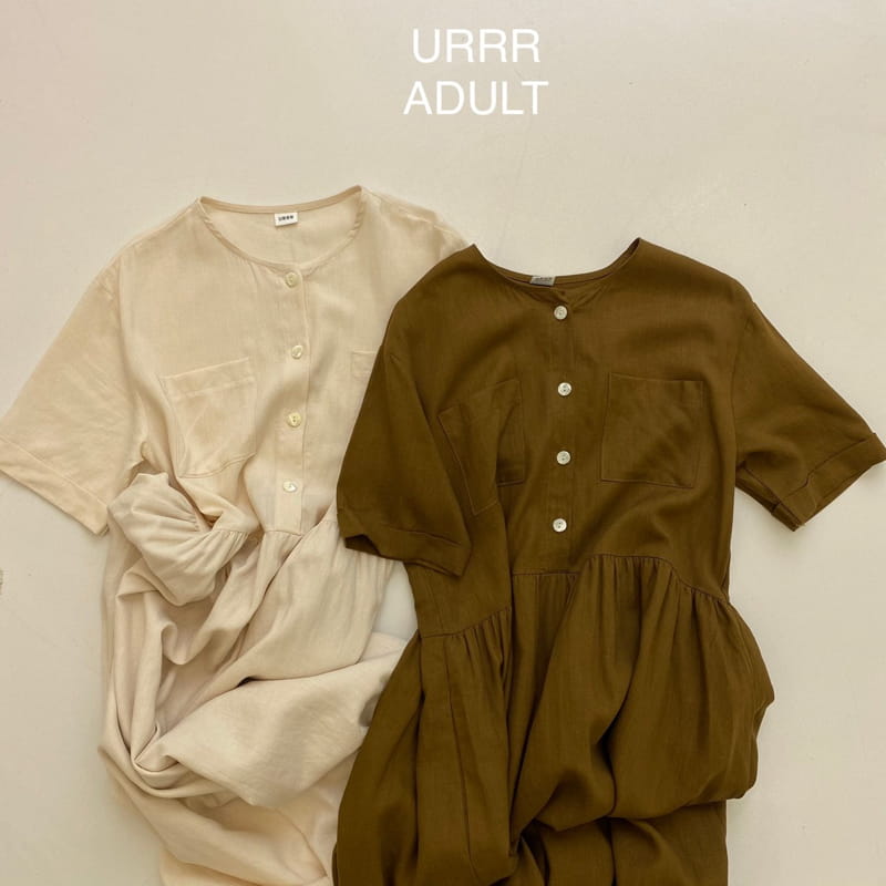 URRR - Korean Children Fashion - #Kfashion4kids - Mom Slow Pocket One-piece - 8