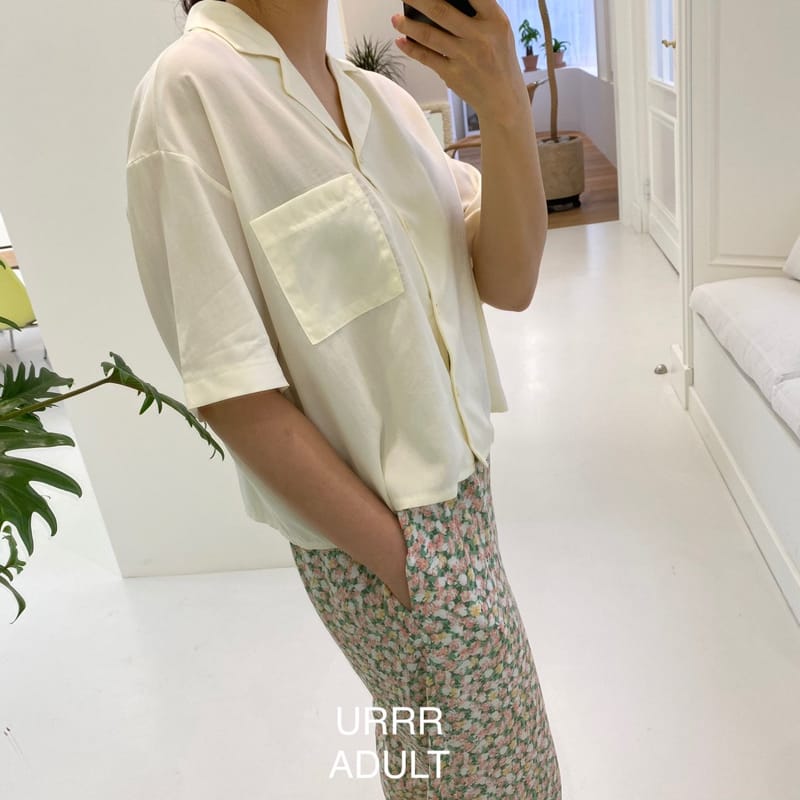URRR - Korean Children Fashion - #Kfashion4kids - Mom Smoothie Pocket Shirt - 4