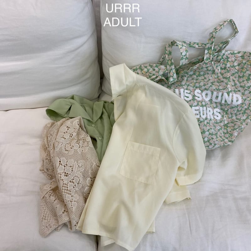URRR - Korean Children Fashion - #Kfashion4kids - Mom Smoothie Pocket Shirt - 8