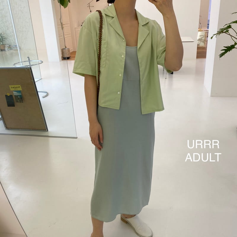 URRR - Korean Children Fashion - #Kfashion4kids - Mom Lime Sleeveless One-piece - 4
