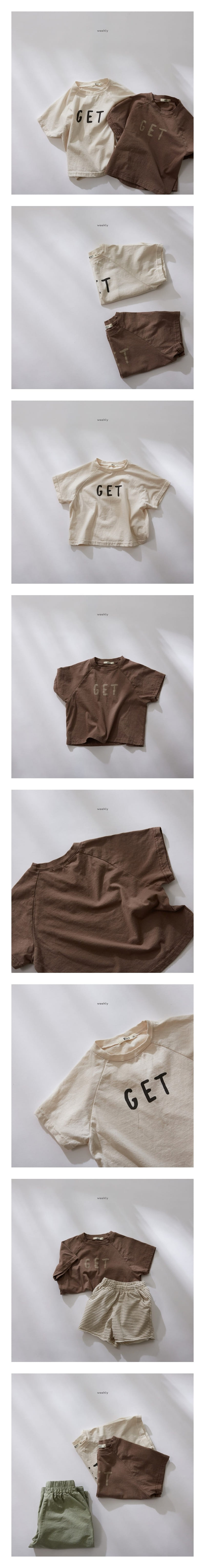 WEEKLY - Korean Children Fashion - #Kfashion4kids - Get Raglan Tee