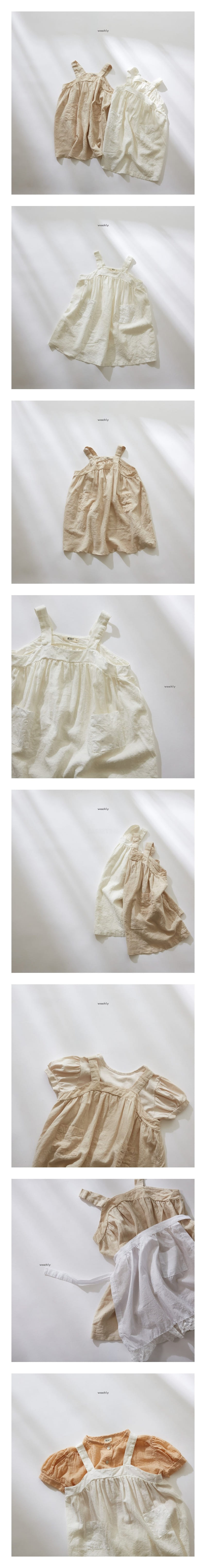 WEEKLY - Korean Children Fashion - #Kfashion4kids - You You String One-piece