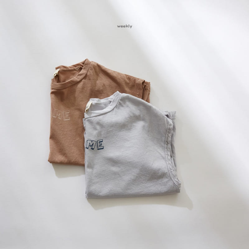 WEEKLY - Korean Children Fashion - #Kfashion4kids - Home Over Sleeveless Tee - 2