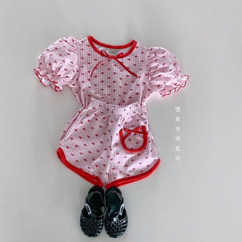 YELLOW FACTORY - Korean Children Fashion - #Kfashion4kids - U Go Girl Top Bottom Set - 10