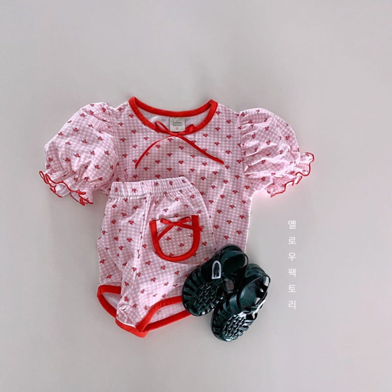 YELLOW FACTORY - Korean Children Fashion - #Kfashion4kids - U Go Girl Top Bottom Set - 11