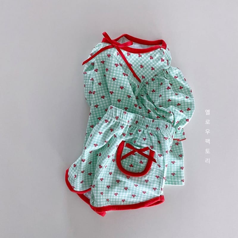 YELLOW FACTORY - Korean Children Fashion - #Kfashion4kids - U Go Girl Top Bottom Set - 7