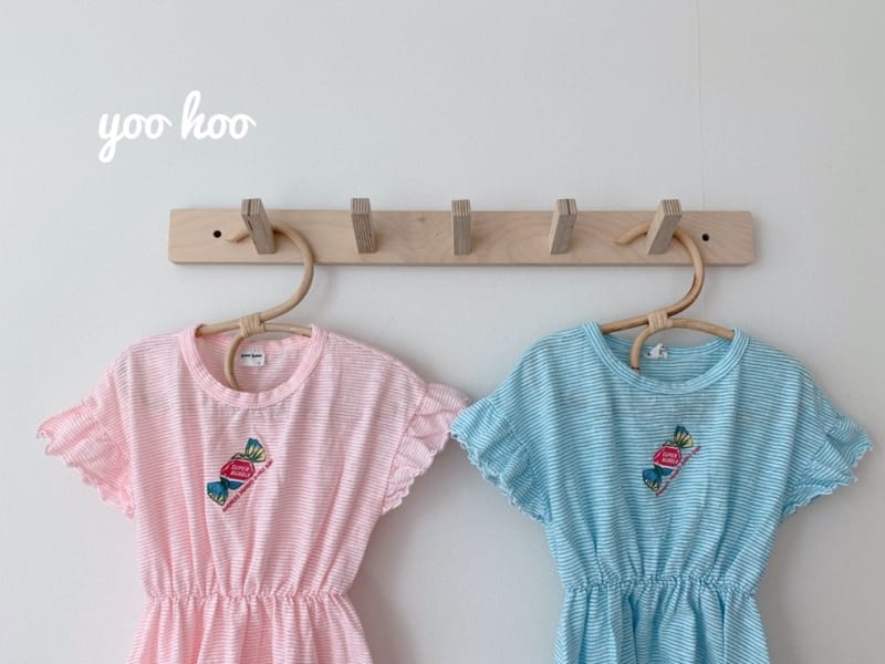 YOO HOO - Korean Children Fashion - #Kfashion4kids - Candy One-piece - 4