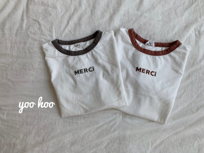 YOO HOO - Korean Children Fashion - #Kfashion4kids - Merci Top Bottom Set - 2