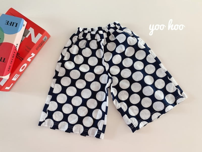 YOO HOO - Korean Children Fashion - #Kfashion4kids - Wide Pants - 9