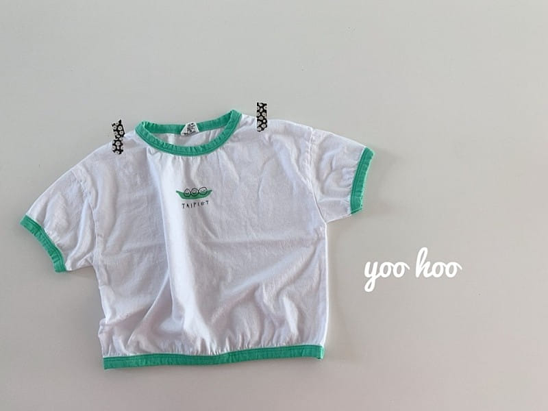 YOO HOO - Korean Children Fashion - #Kfashion4kids - Pea Tee