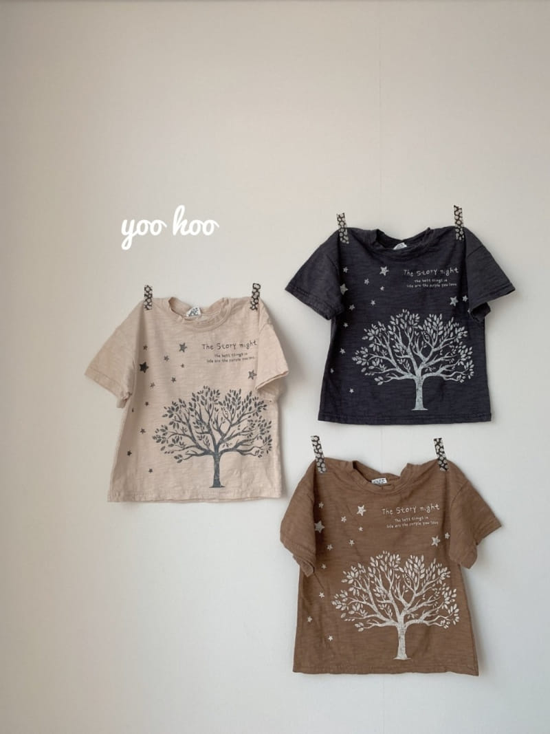 YOO HOO - Korean Children Fashion - #Kfashion4kids - Slab Tree Tee - 8