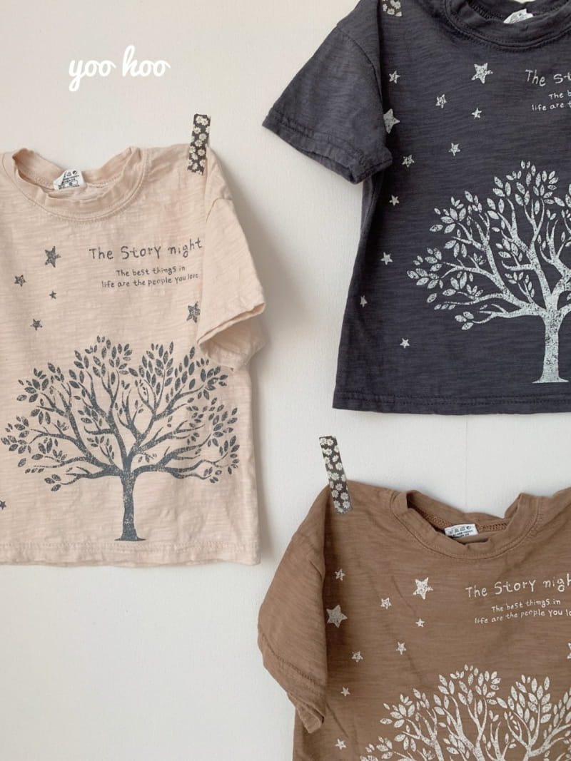 YOO HOO - Korean Children Fashion - #Kfashion4kids - Slab Tree Tee - 9
