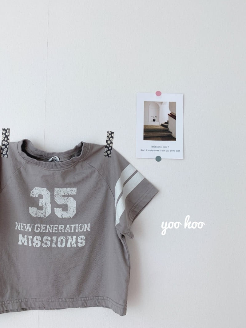 YOO HOO - Korean Children Fashion - #Kfashion4kids - 35 Tee - 2