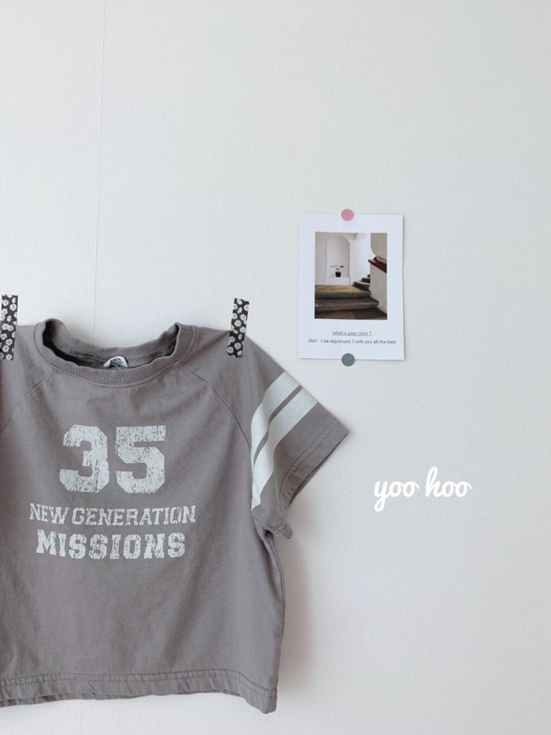 YOO HOO - Korean Children Fashion - #Kfashion4kids - 35 Tee - 3